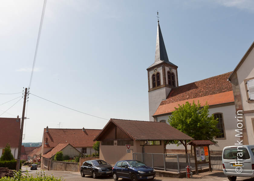 Vue extérieure de l'église