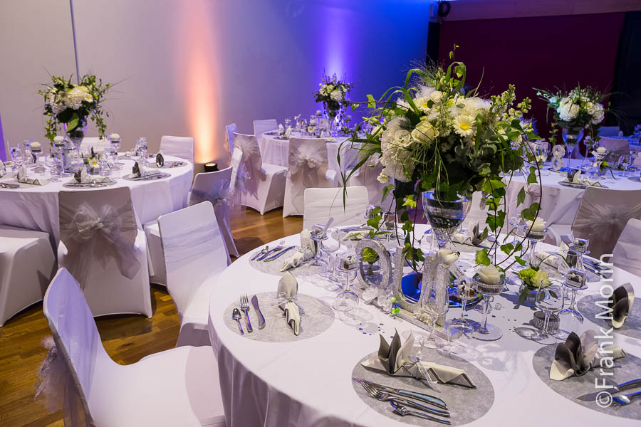 Details de la décoration des tables