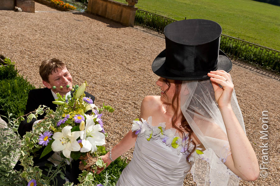 Les  Mariés avec le bouquet